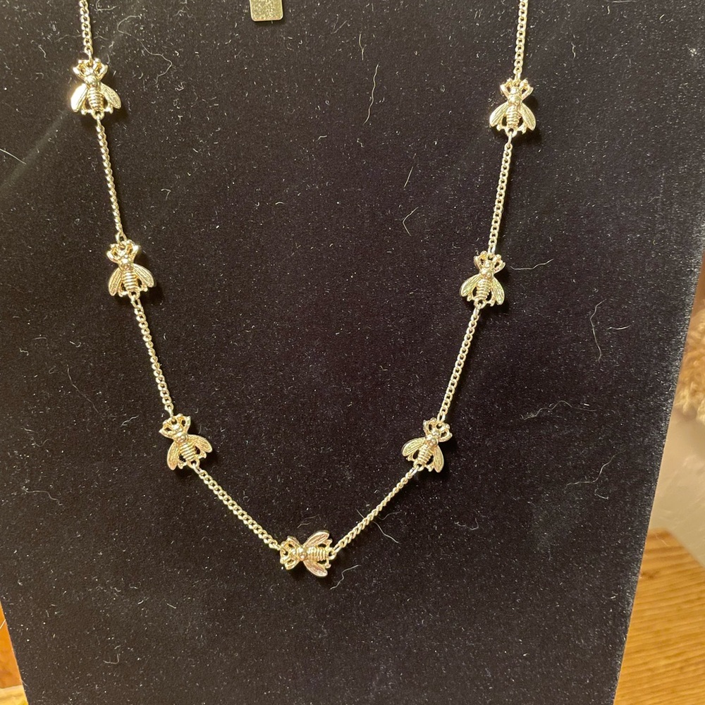 Park Lane gold bee necklace from sparkle box